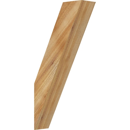 Ekena Millwork 4"W x 12"D x 24"H Traditional Rough Sawn Knee Brace, Western Red Cedar BRC04X12X24TRA00RWR